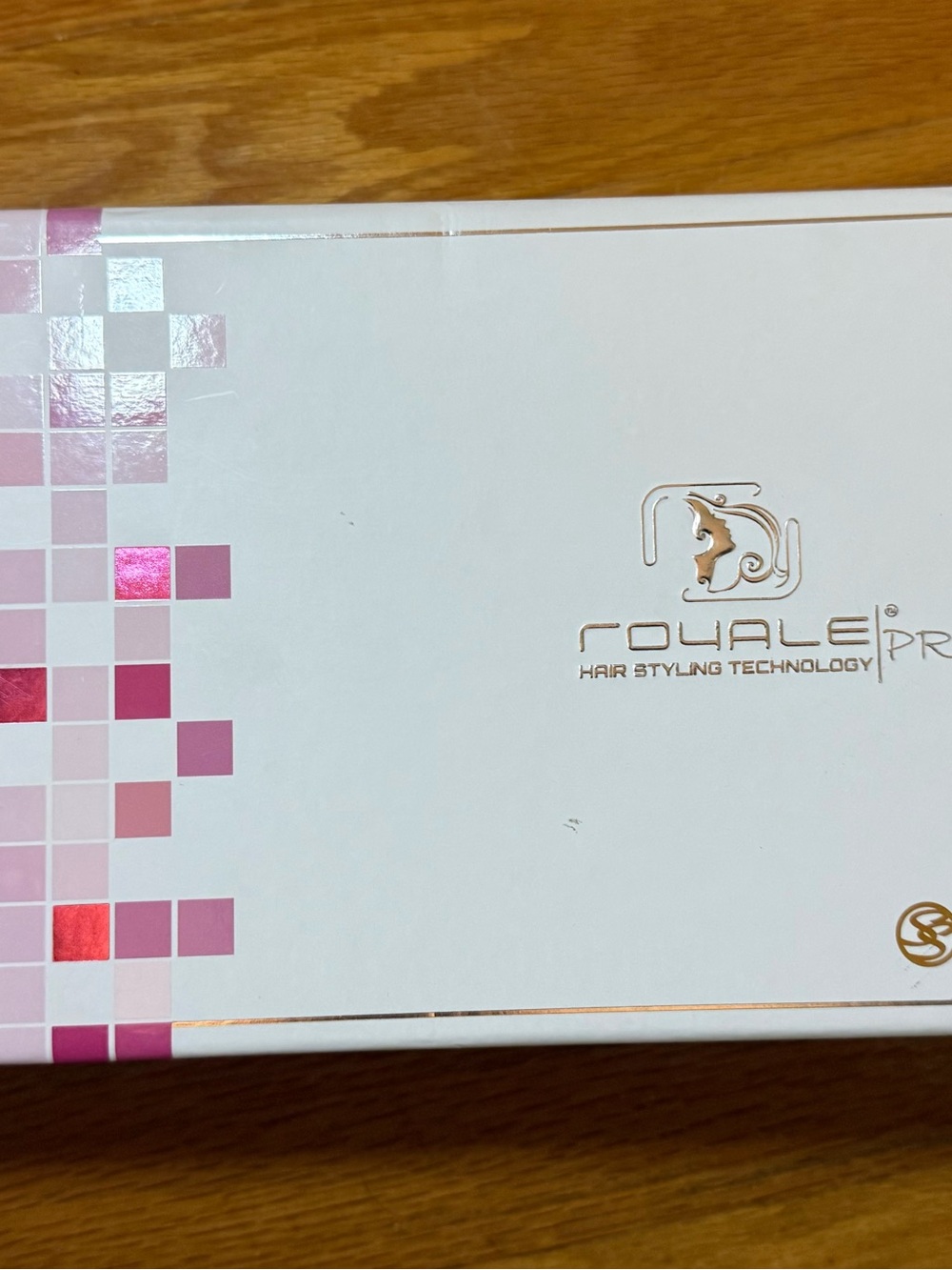 Royale Pro Pink Stripes Hair Straightener NIB - Picture 2 of 7